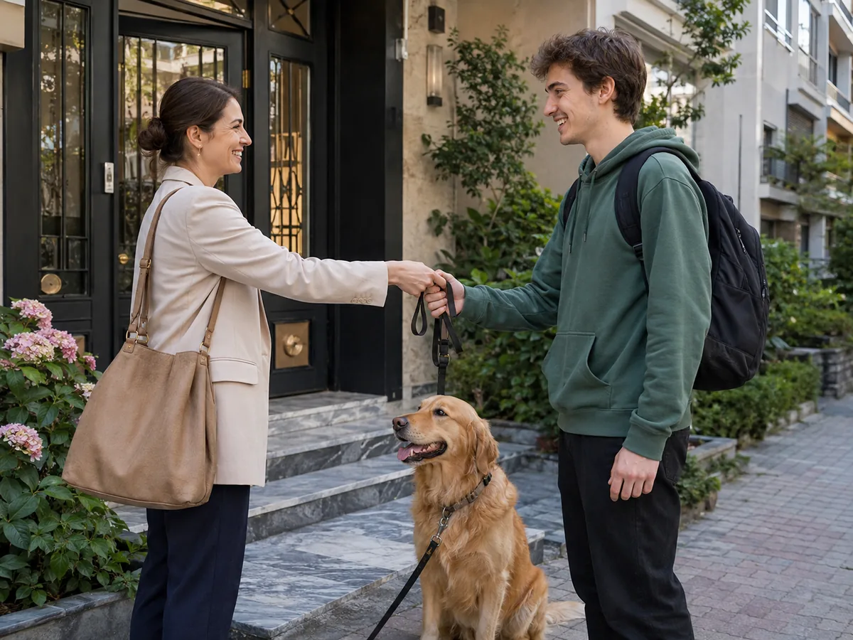Köpeği Kim Gezdirecek?